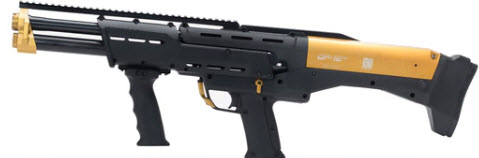 DP 12 Double Barrel Black and Gold